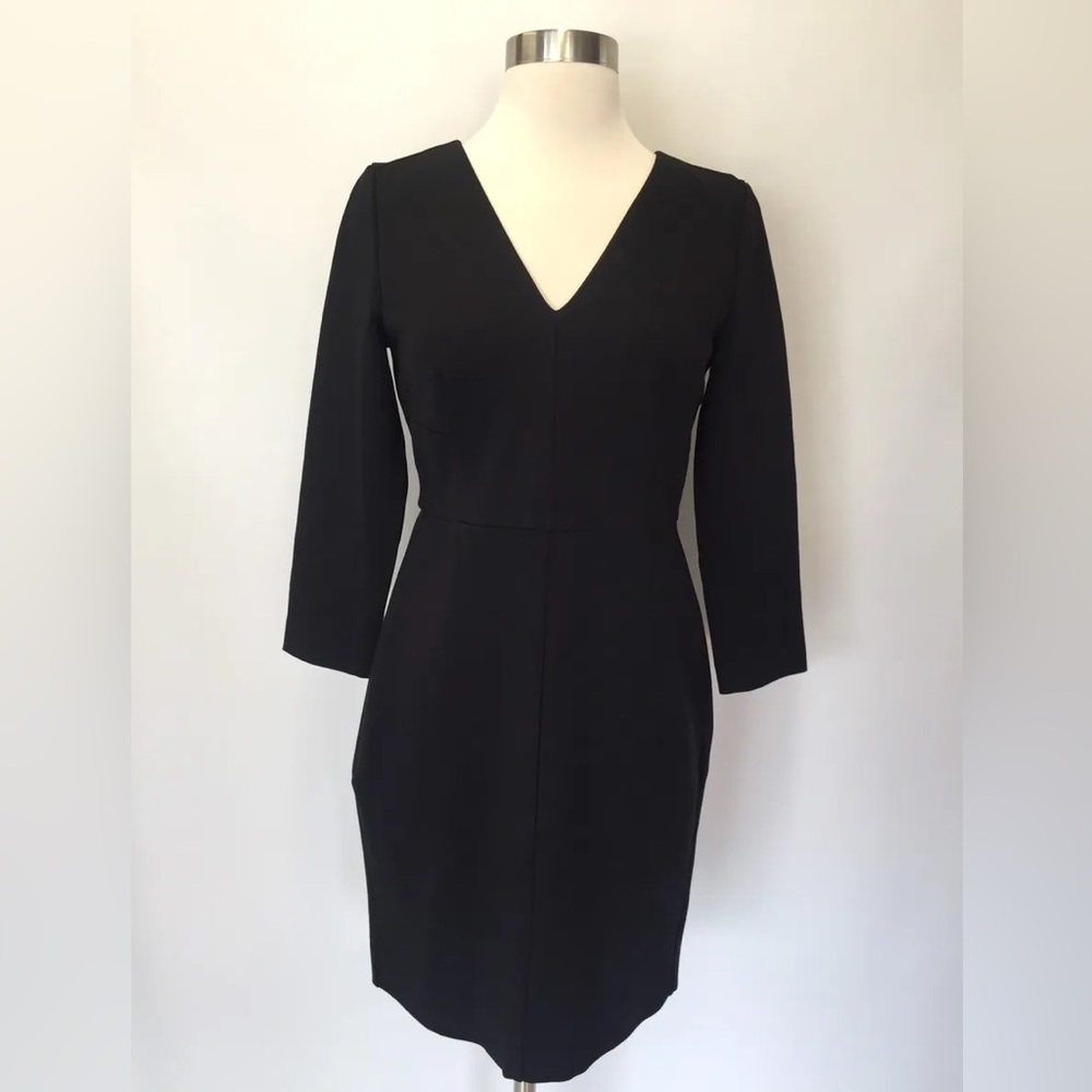 J. Crew 3/4 Sleeve Classic Work Date Dress